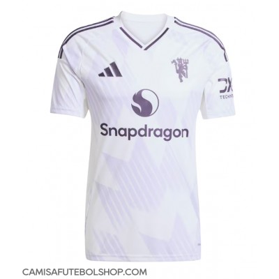 Camisa de time de futebol Manchester United Lisandro Martinez #6 Replicas 2º Equipamento 2025-26 Manga Curta Camisa de time de futebol Manchester United Lisandro Martinez #6 Replicas 2º Equipamento 2025-26 Manga Curta